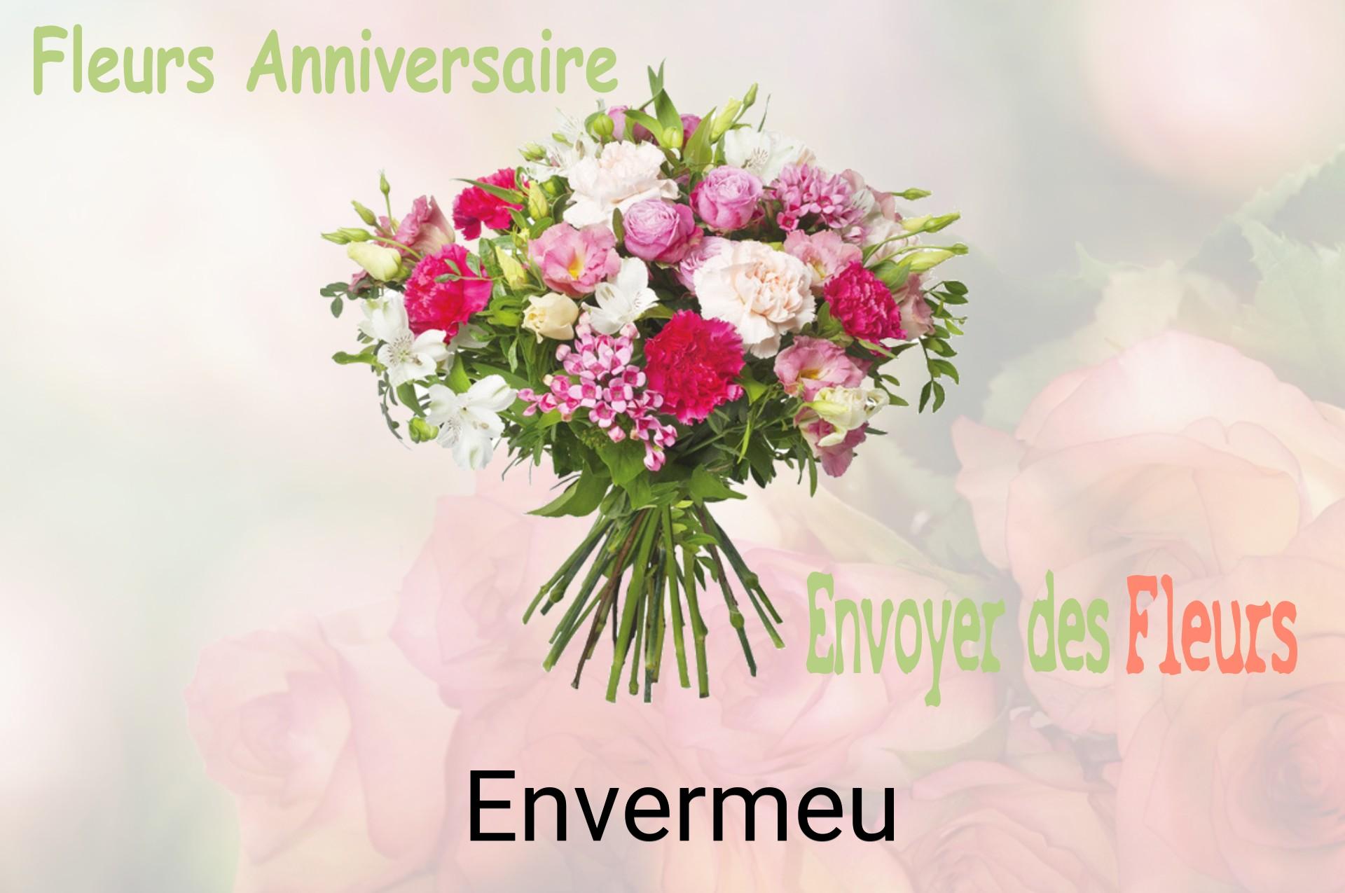 Bouquet de fleurs d’anniversaire livré à Envermeu