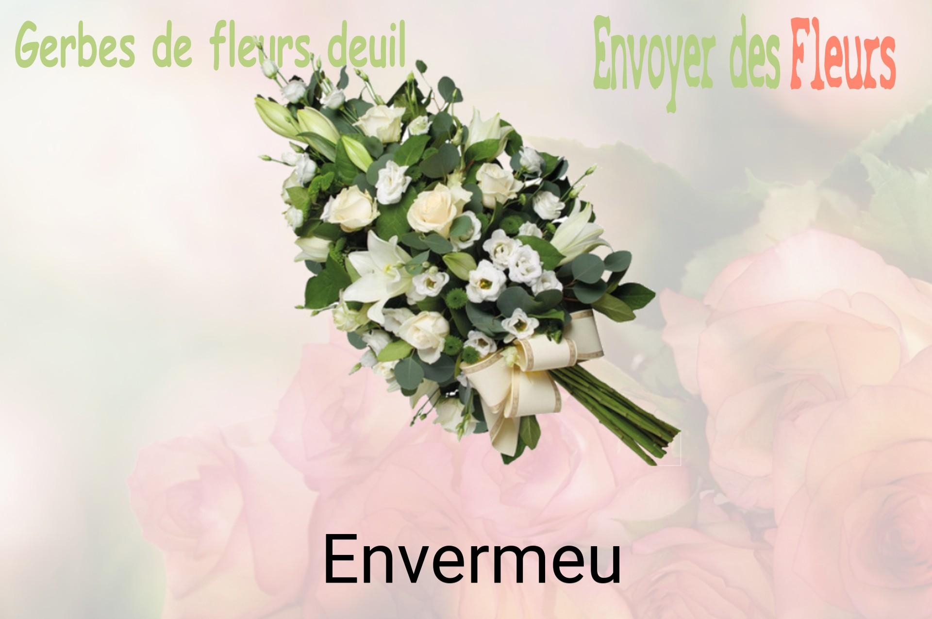 Gerbe de fleurs de deuil livrée à Envermeu